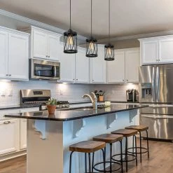 LNC Modern Industrial Mini Lantern Pendant-Clearance Lighting