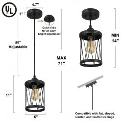 LNC Modern Industrial Mini Pendant