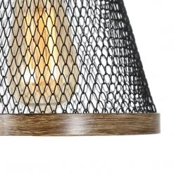 LNC Modern Industrial Black Wire Pendant-Clearance Lighting