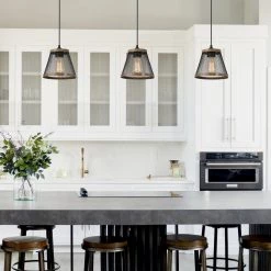 LNC Modern Industrial Black Wire Pendant-Clearance Lighting