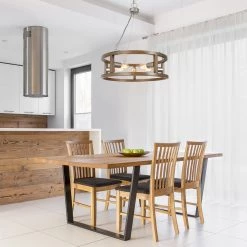 LNC Modern Farmhouse Drum Chandelier Hot Sale