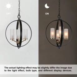 Modern LNC Young House Love Globe Chandelier Hot Sale