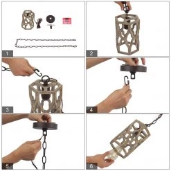 Google LNC White French Country Lantern