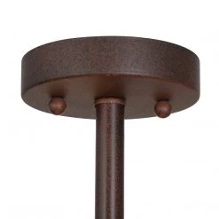 Hot Sale LNC White French Country Drum Flush Mount Light