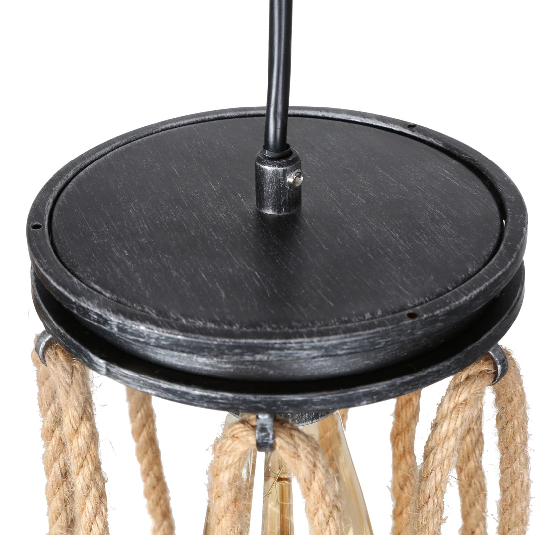 LNC Industrial Farmhouse Rope Mini Pendant Hot Sale 9 LNC Industrial Farmhouse Rope Mini Pendant Hot Sale