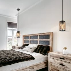 LNC Industrial Farmhouse Rope Mini Pendant Hot Sale