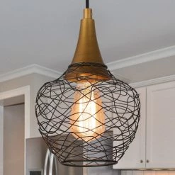Hot Sale LNC Modern Industrial Wire Mini Pendant