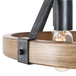 LNC Modern Farmhouse Round Chandelier-5 Lights 18 LNC Modern Farmhouse Round Chandelier-5 Lights