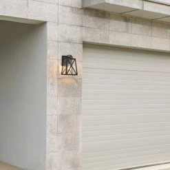 LNC Black Modern Outdoor Geometric Wall Sconce Outdoor Lights 21 LNC Black Modern Outdoor Geometric Wall Sconce Outdoor Lights