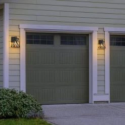 LNC Black Modern Outdoor Geometric Wall Sconce Outdoor Lights 24 LNC Black Modern Outdoor Geometric Wall Sconce Outdoor Lights