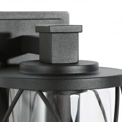 Uolfin Lighting LNC Black Modern Outdoor Cage Vanity Light