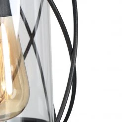 Uolfin LNC Black Modern Classic Outdoor Hanging Pendant Lighting