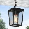 LNC Black Classic Outdoor Hanging Light-Clearance Outdoor Hanging Lights 1 LNC Black Classic Outdoor Hanging Light-Clearance Outdoor Hanging Lights