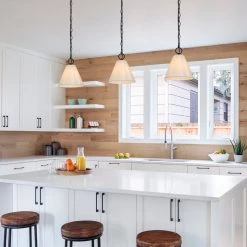 LNC Modern Fabric Shade Pendant Pendants