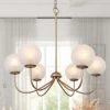 LNC Modern Classic Chandelier-6 Lights Chandeliers