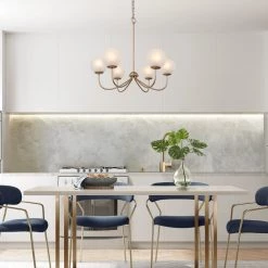 LNC Modern Classic Chandelier-6 Lights Chandeliers