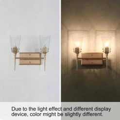 Uolfin Hot Sale LNC Tapered Spike Vanity Light - 2 Light