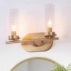 Hot Sale LNC Gold Vanity Light-2 Light