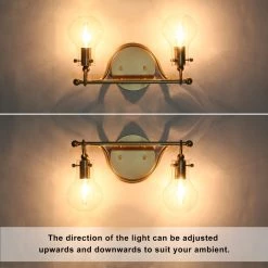 LNC Modern Vanity Light-2 Lights Hot Sale