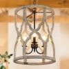 LNC Farmhouse Round Lantern Pendants-3 Lights