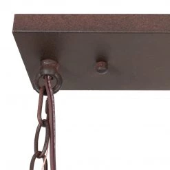 LNC Rustic Farmhouse Kitchen Island Light-6 Lights Chandeliers