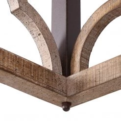 LNC Rustic Farmhouse Kitchen Island Light-6 Lights Chandeliers