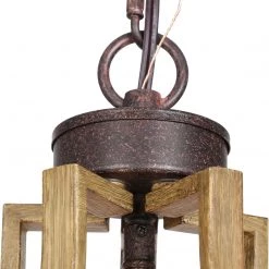 LNC Farmhouse Vintage Lantern Fixture-3 Lights Chandeliers