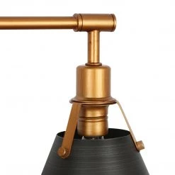 Modern Hot Sale LNC Silver Grey Fixture Vanity Light-4 Lights