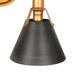 Modern Hot Sale LNC Silver Grey Fixture Vanity Light-4 Lights